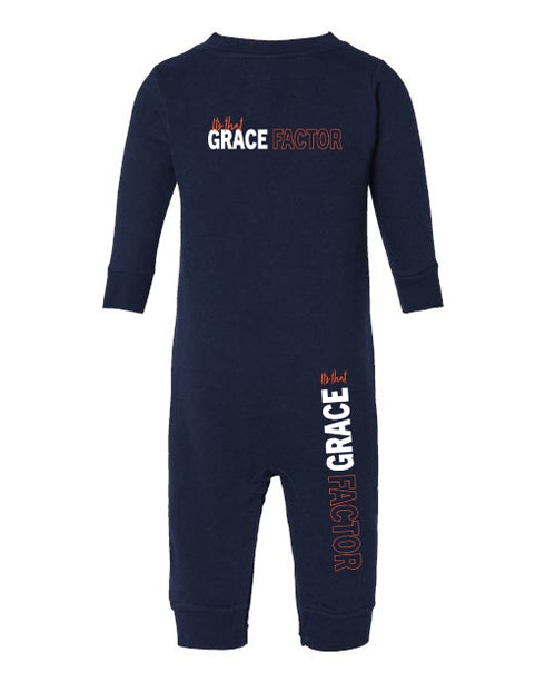 Its that Grace Factor Fleece Onesie | Orange