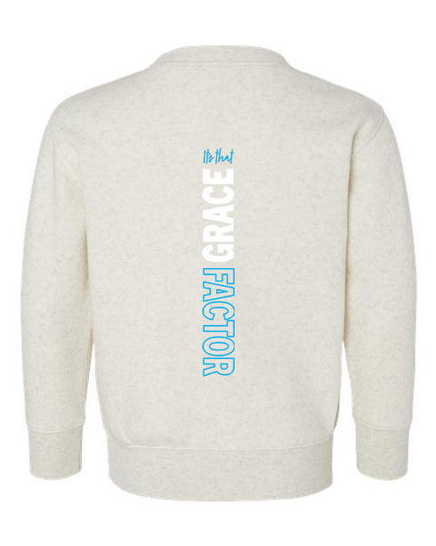 Its that Grace Factor Toddler Sweatshirt | Teal