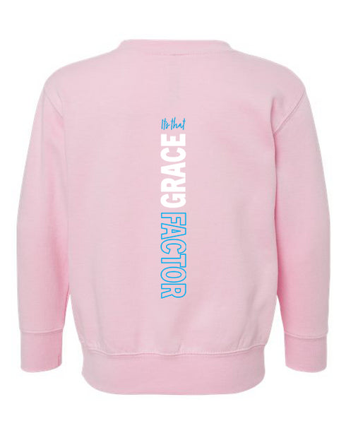Its that Grace Factor Toddler Sweatshirt | Teal