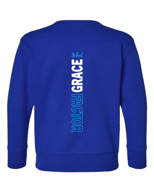 Its that Grace Factor Toddler Sweatshirt | Teal
